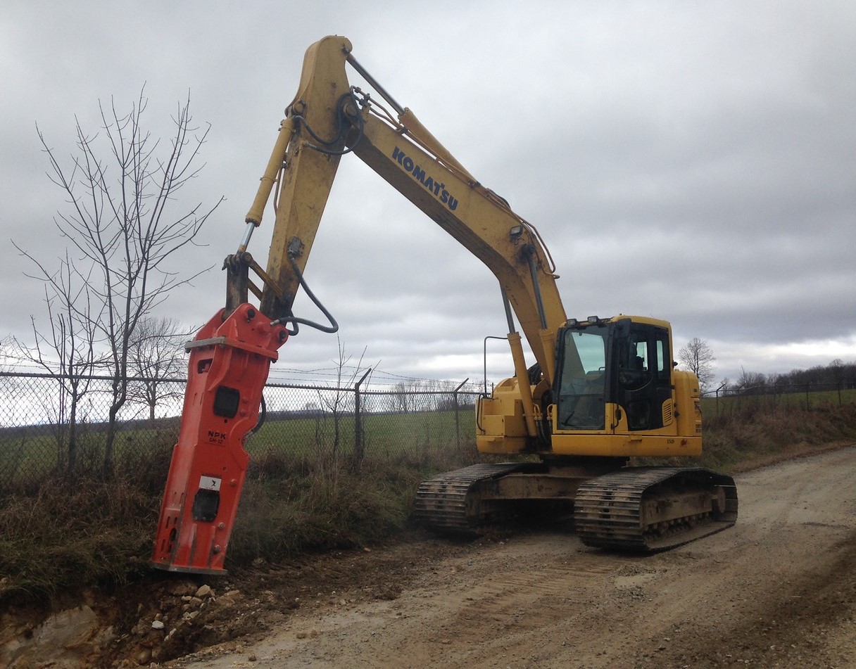NPK GH12 Hydraulic Hammers Specs | SMS Equipment