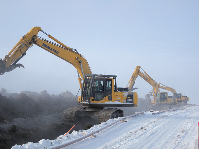 Komatsu PC200LC-8 Excavators Specs | SMS Equipment