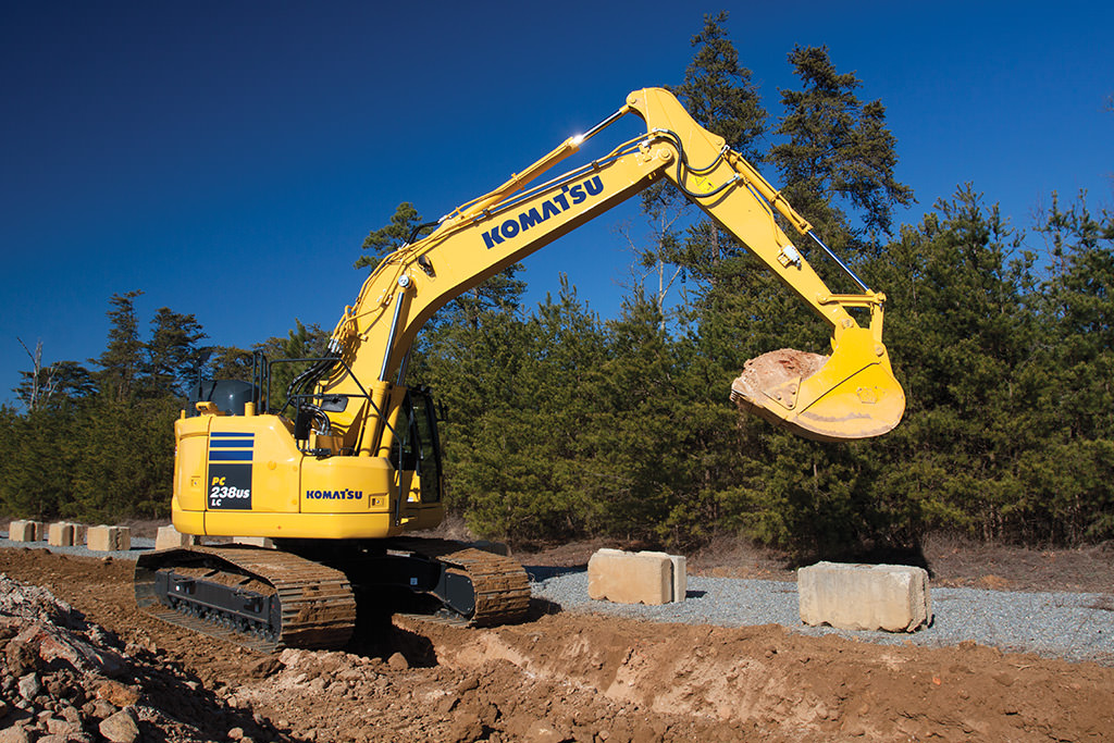 Komatsu PC238USLC-11 Medium Excavators Specs | SMS Equipment