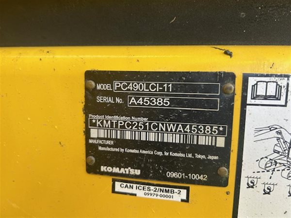 2023 Komatsu PC490LCi-11 5059