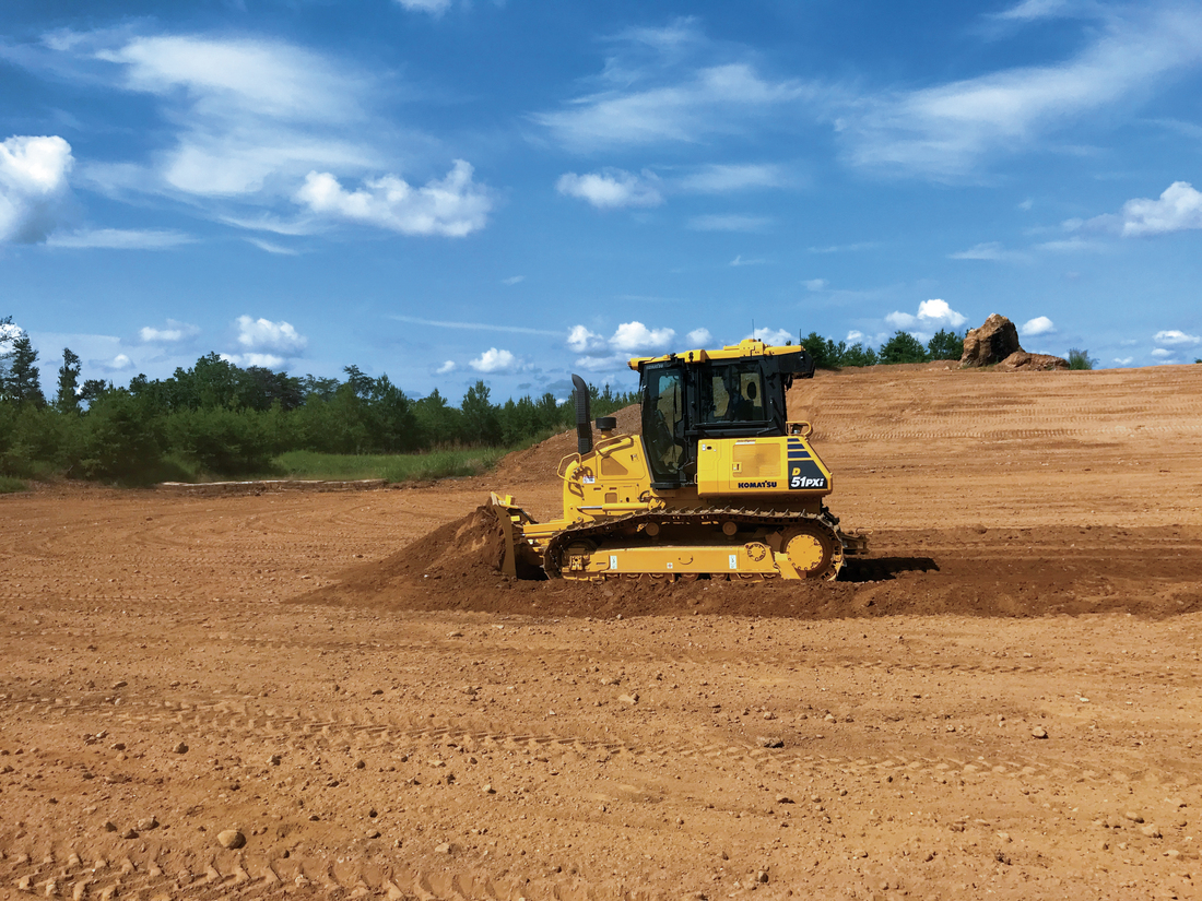 ★超美品★レア【コマツ】ブルドーザ『D51PXi-24』（First Gear） Komatsu D51PXi-24 Dozer with Hitch