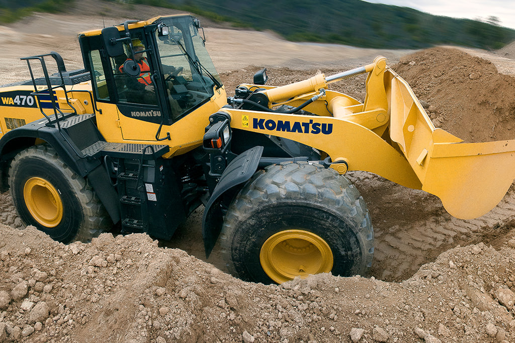 Komatsu WA470-8 Wheel Loaders Specs | SMS Equipment