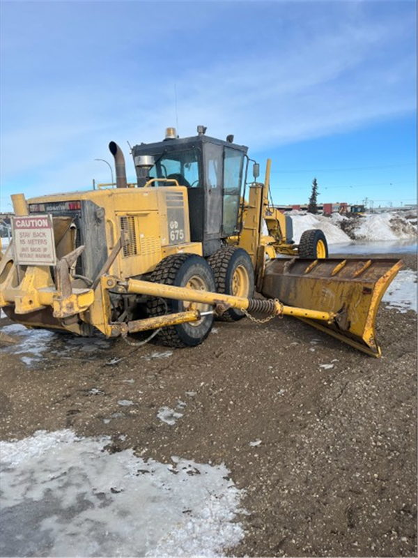 2007 Komatsu GD675-3E0 5372