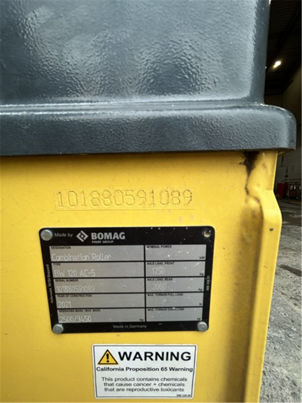 2022 BOMAG BW120AC-5 5436