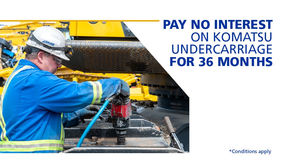 Komatsu Undercarriage Financing