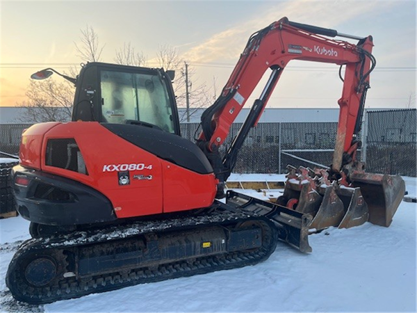 2022 KUBOTA KX080-4 5350
