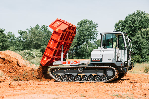Takeuchi TCR50-2 Crawler Carriers Specs | SMS Equipment