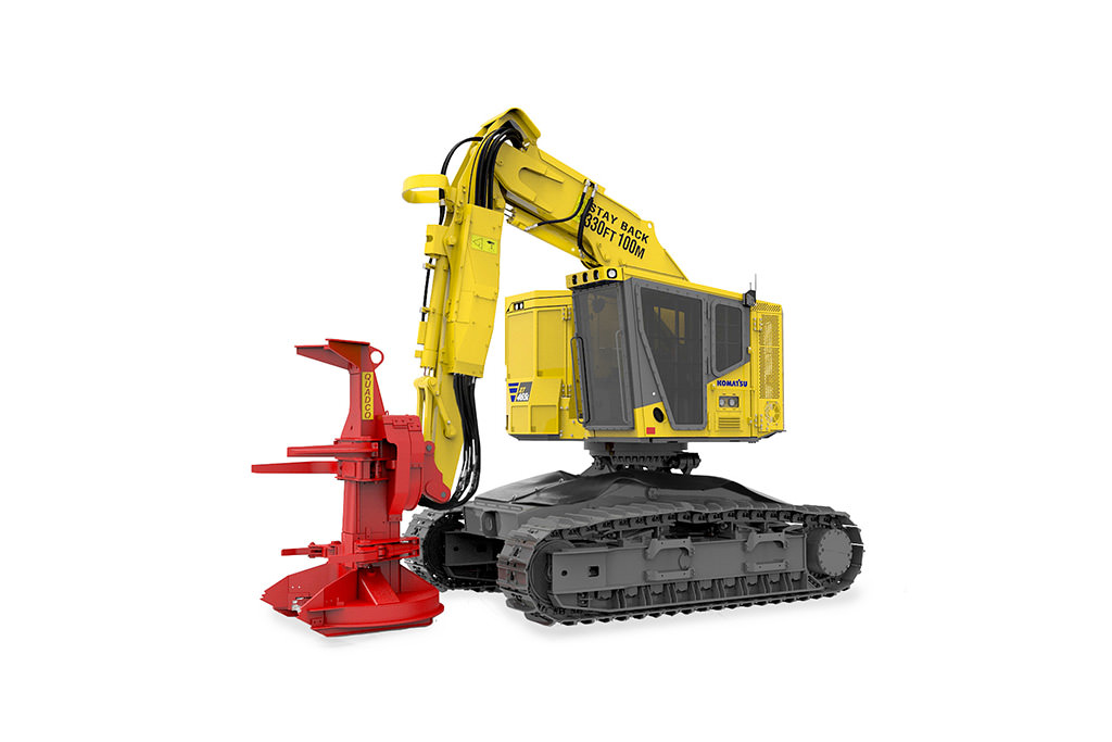 Komatsu Komatsu XT465L-5 Forestry Tracked Feller Buncher