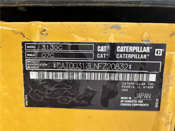 2024 CATERPILLAR 313 GC 5403