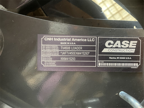 2022 CASE TV450B 5210