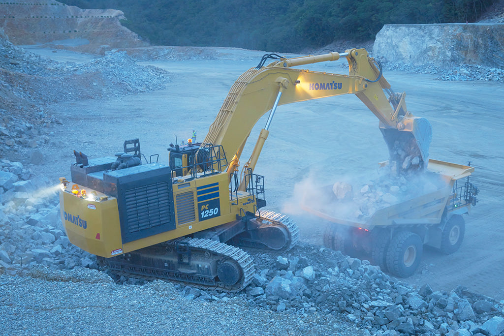 Komatsu PC1250LC-11 Large Excavators Specs | SMS Equipment