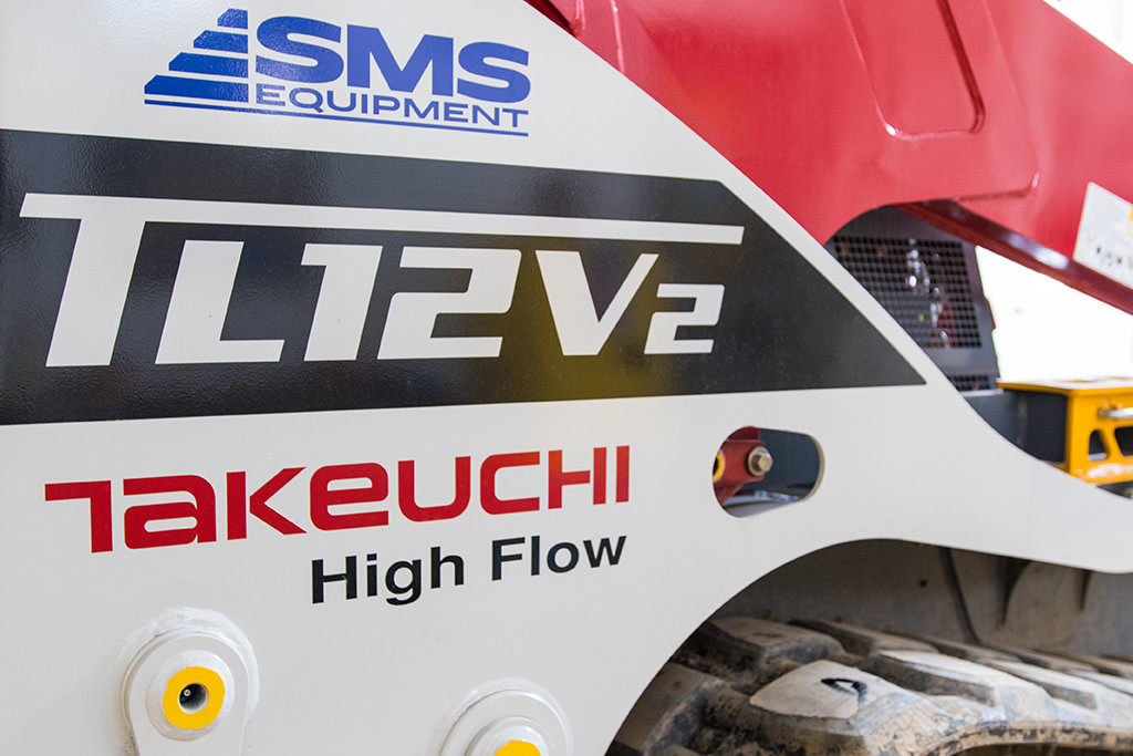 Takeuchi TL12V2 Vertical Cab Specs SMS Equipment