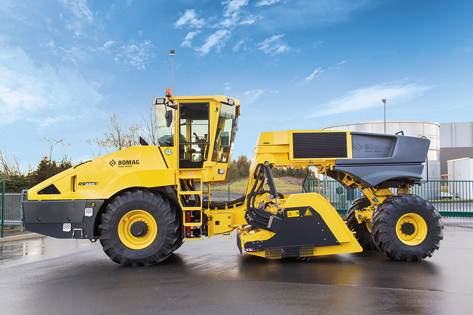 Bomag RS 460 Cold Recycling & Soil Stabilizers Specs | SMS Equipment