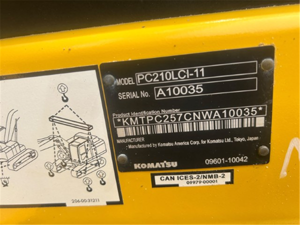 2022 Komatsu PC210LCI-11 5467