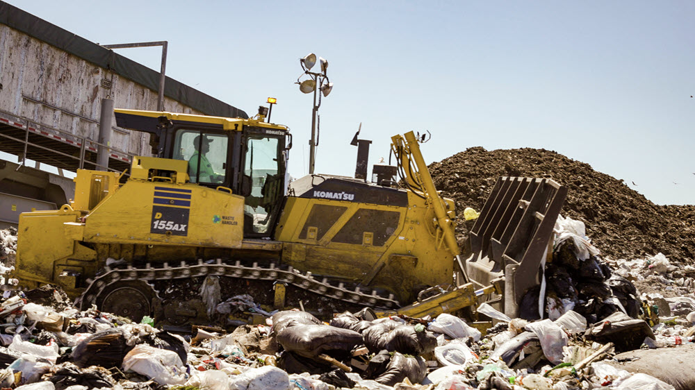 Komatsu D155AX-8 WH Dozers Specs | SMS Equipment