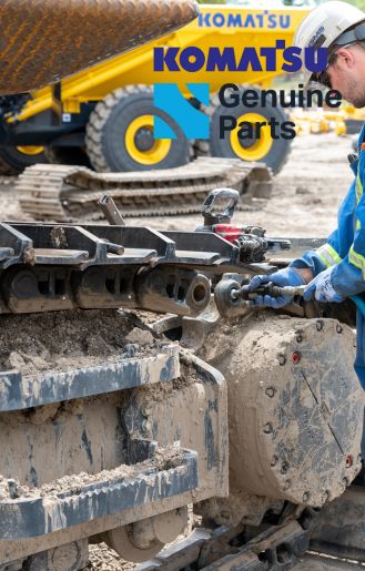 Save up to 40% on Select Komatsu Undercarriage