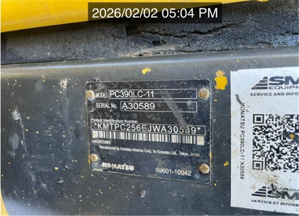 2019 Komatsu PC390LC-11 5385