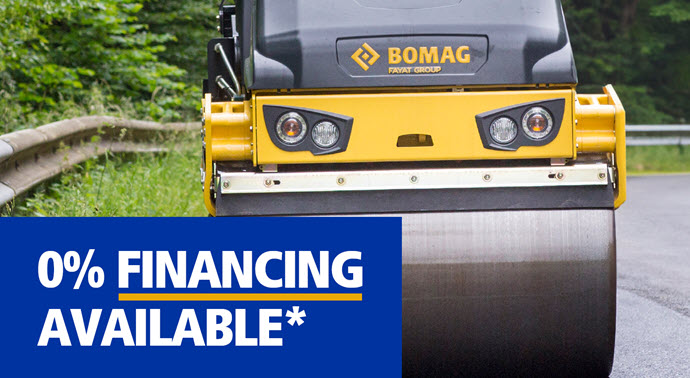 BOMAG Limited Time Finance Offers