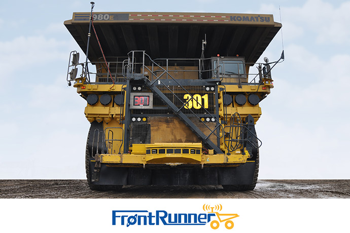 Le système de transport autonome est un système complet de gestion de parc de camions pour l’exploitation minière, conçu conjointement par Komatsu Ltd., Komatsu America Corp. et Modular Mining Systems Inc.