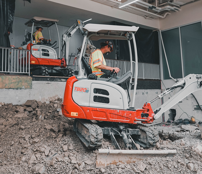 2. There are many ideal applications for electric equipment.