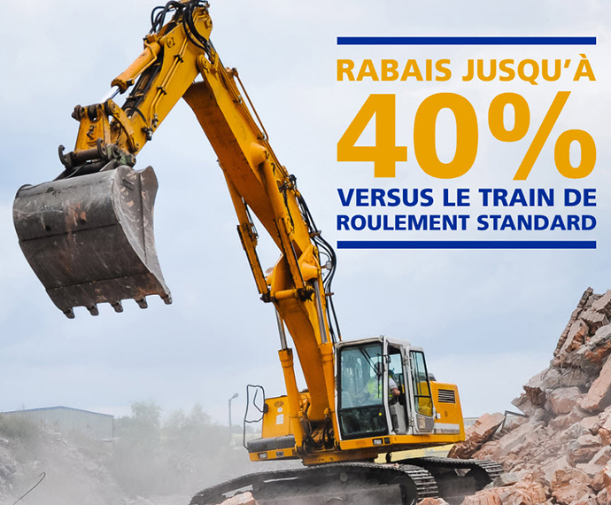 Les produits BERCO Service Line pour train de roulement 