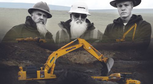 SMS Equipment partners with Komatsu, Discovery on reality TV series