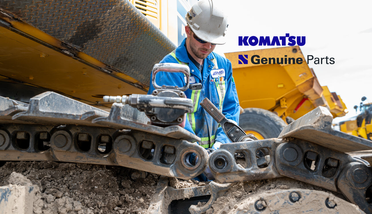 Pay NO Interest for 12 Months on Komatsu Parts & Service