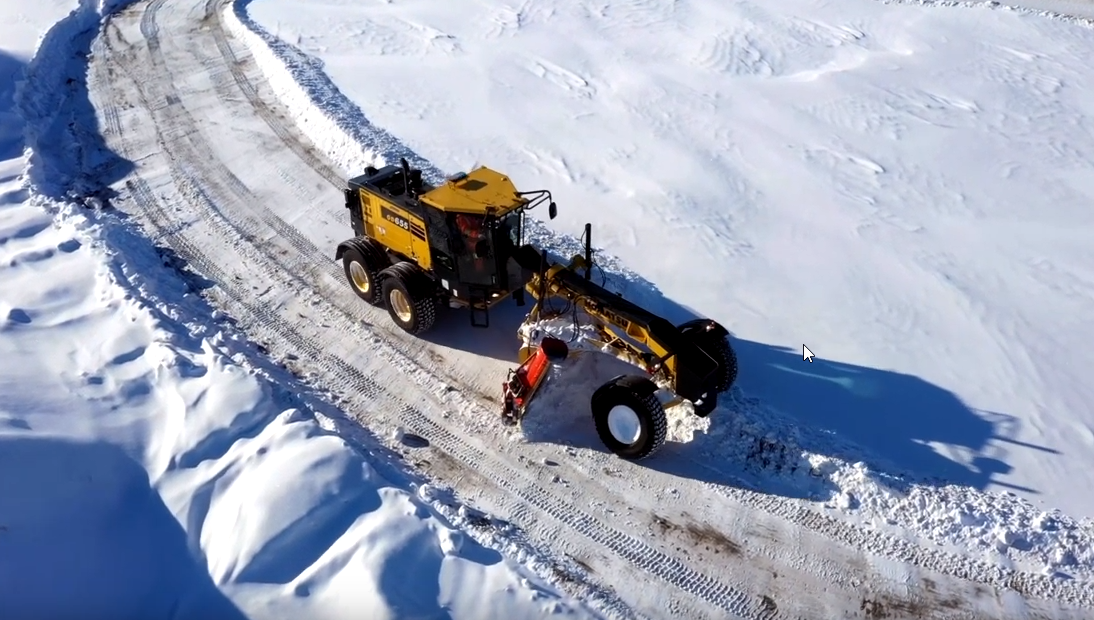 Why the GD655-6 motor grader was the best choice for Rosthern rural municipality