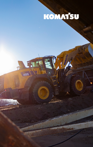 Komatsu wheel loaders are delivering beyond expectations 