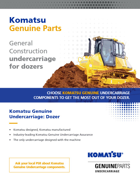 Komatsu Genuine Undercarriage Dozers