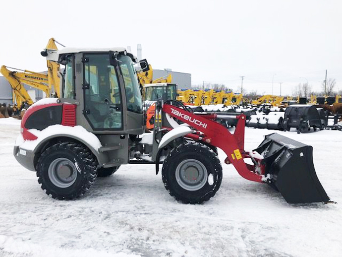 Quick Specs on Takeuchi’s TW80-2 Compact Wheel Loader