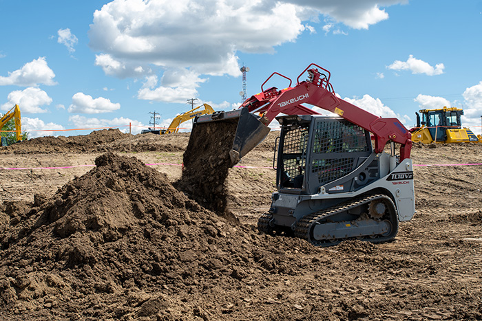 Takeuchi working bucket