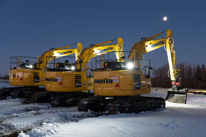 Spécifications en bref de l’excavatrice PC238USLC-11 de Komatsu