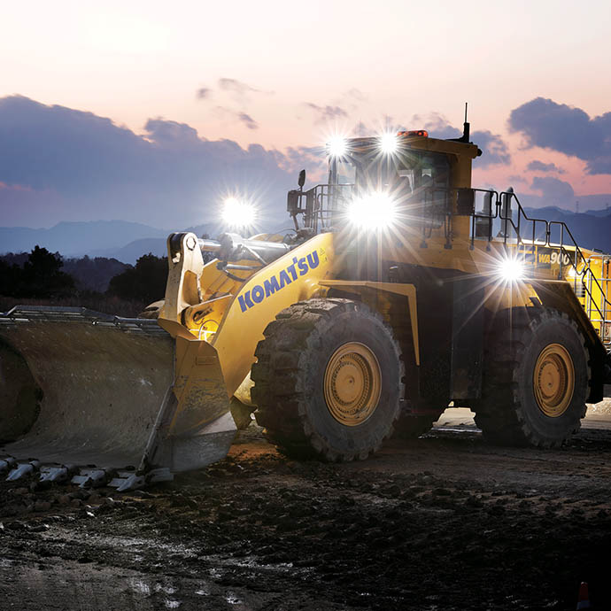 Komatsu redesigns two new loaders for increased efficiencies and operator comfort