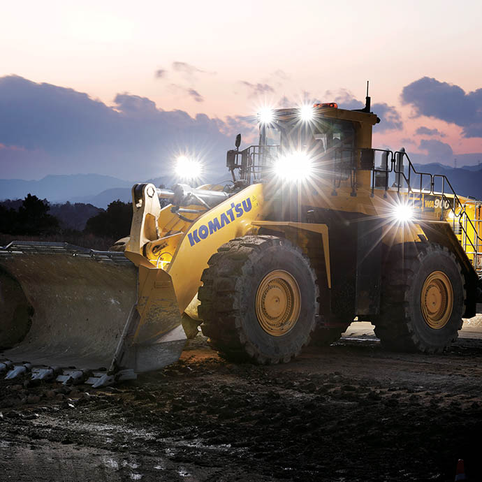 Komatsu Releases an Impressive Redesign of the WA800 and WA900