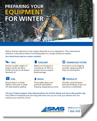 Checklist: Preparing Your Forestry Equipment for Winter