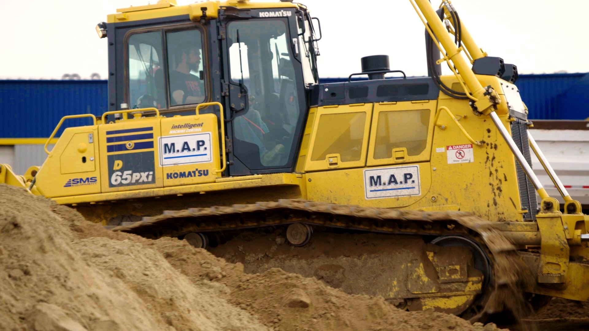 What does M.A.P. Group of Companies like about Smart Construction solutions from SMS Equipment?