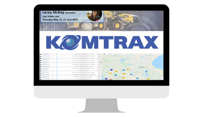 Request a Live<br>KOMTRAX Review Session