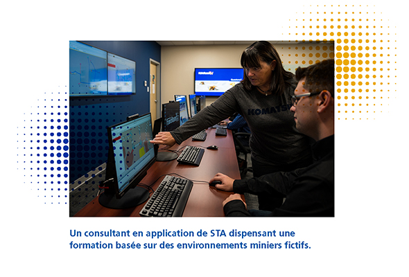 Les camions peuvent se conduire tout seuls, mais la sélection du parc d’équipements, l’installation, la formation, l’entretien, la maintenance, le suivi et la gestion des relations avec les clients et des contrats nécessitent des personnes.