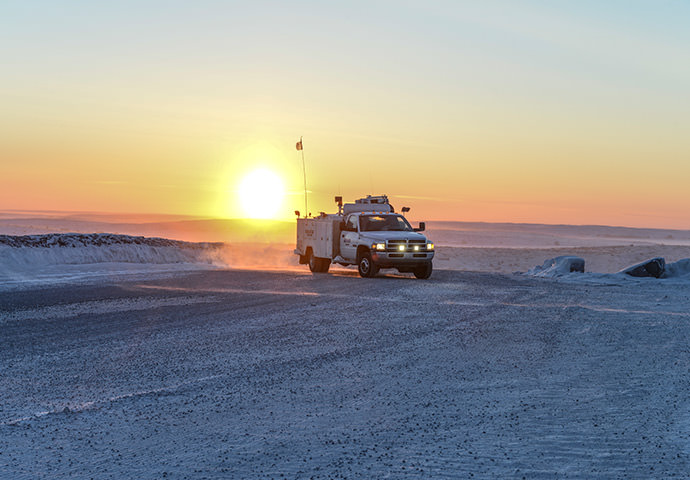 Many remote sites are camp based